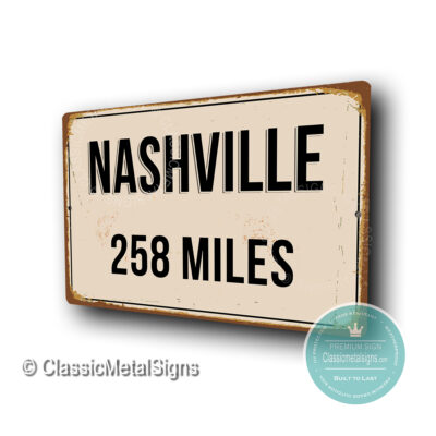 Nashville Street Signs