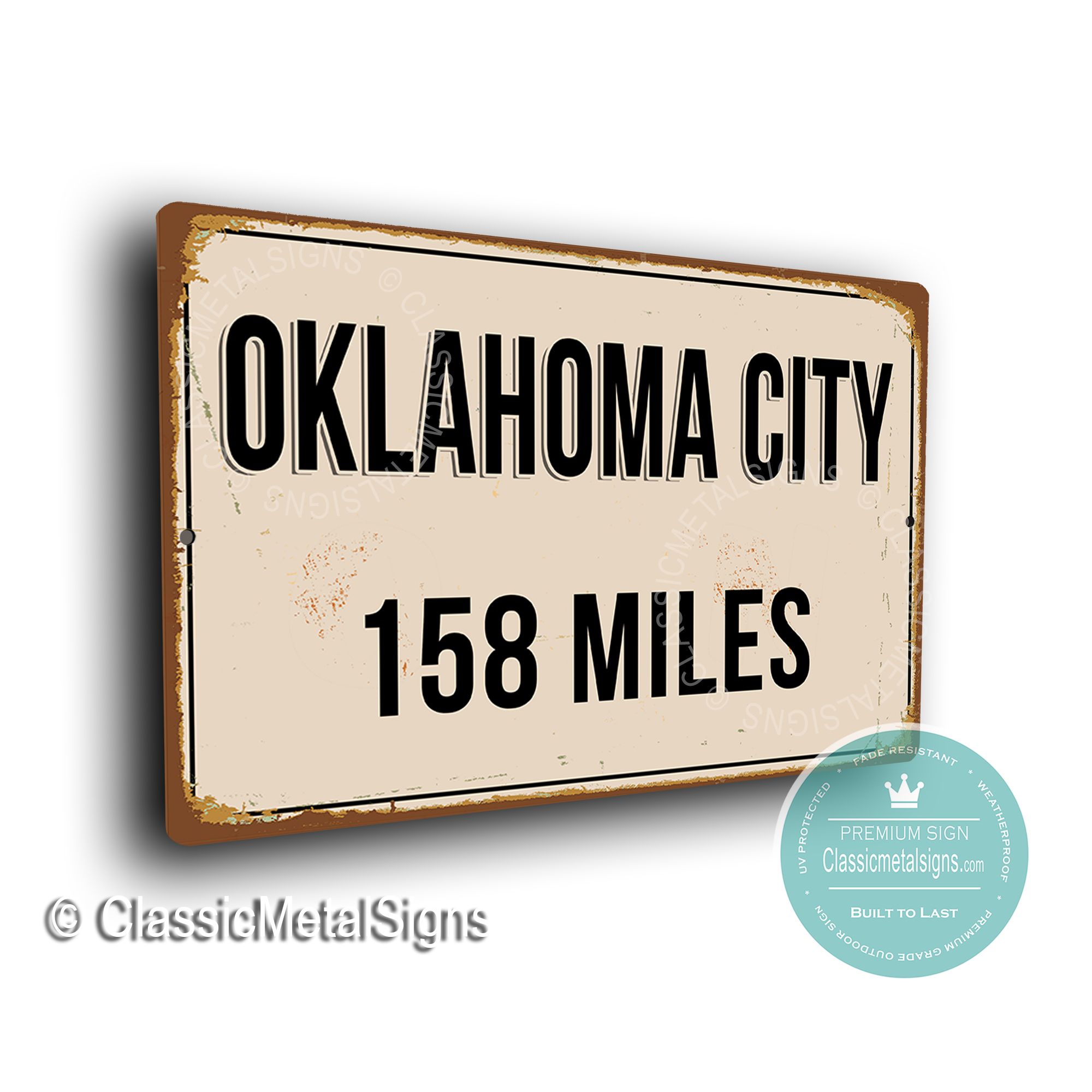 Oklahoma City Street Sign
