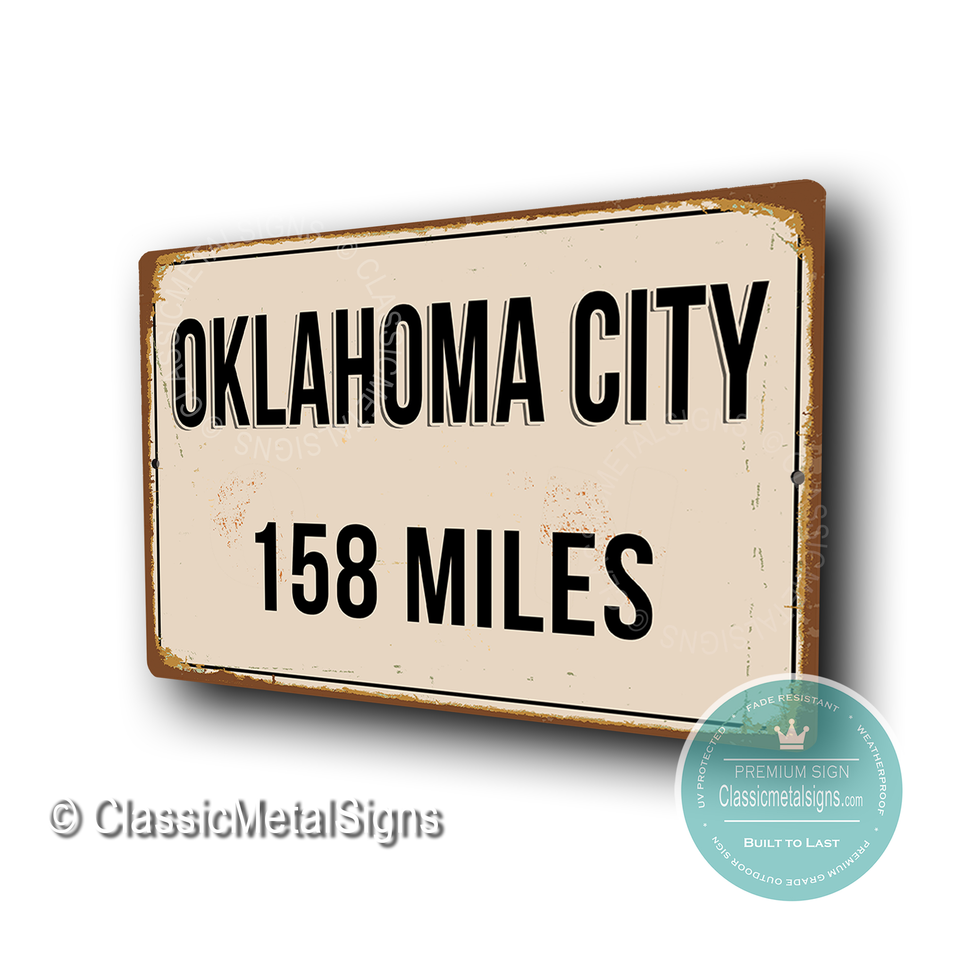 Oklahoma City Street Sign