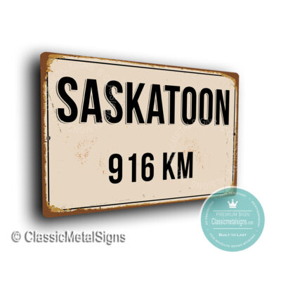 Saskatoon Street Sign