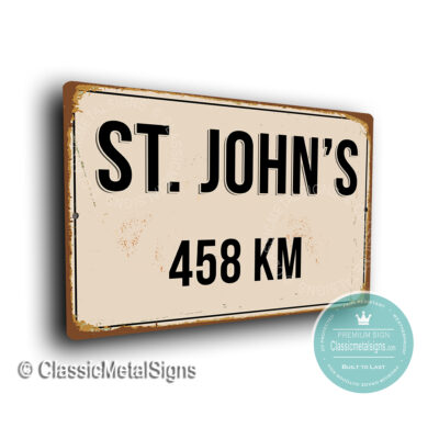 St Johns Street Sign