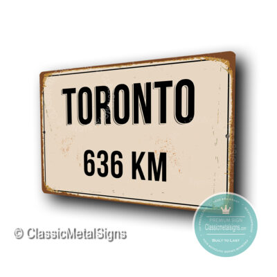 Toronto Distance Sign