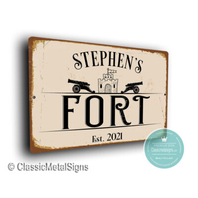 Custom Fort Sign