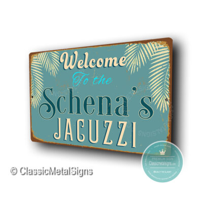 Custom Jacuzzi Signs
