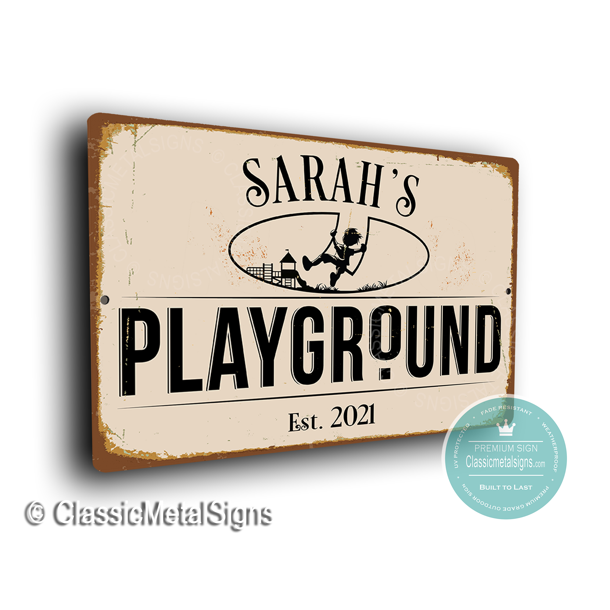 Custom Playground Sign