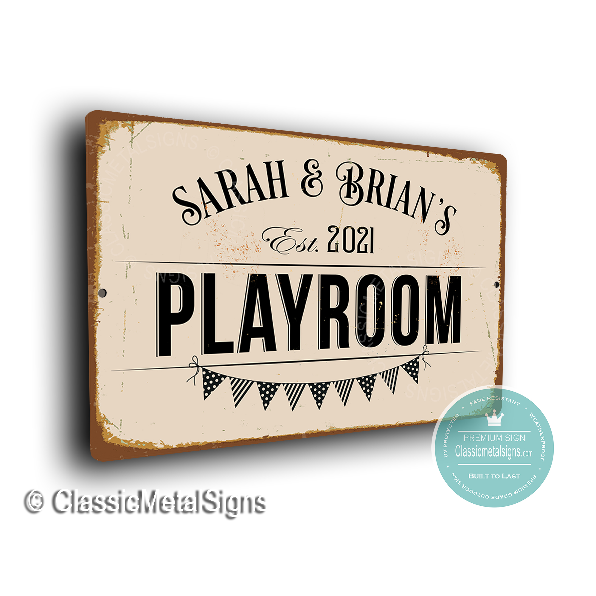 Custom Playroom Sign