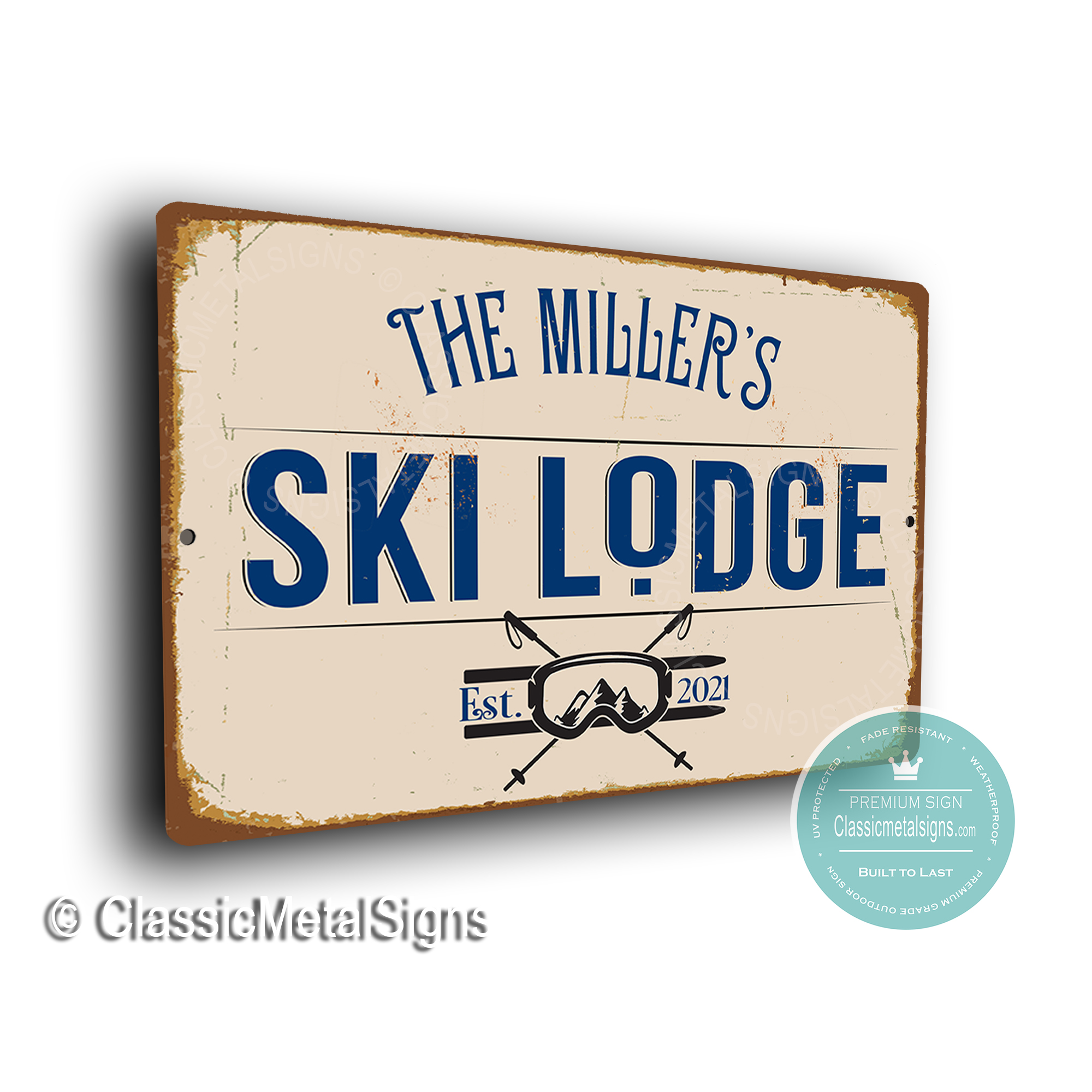 Custom Ski Lodge signs