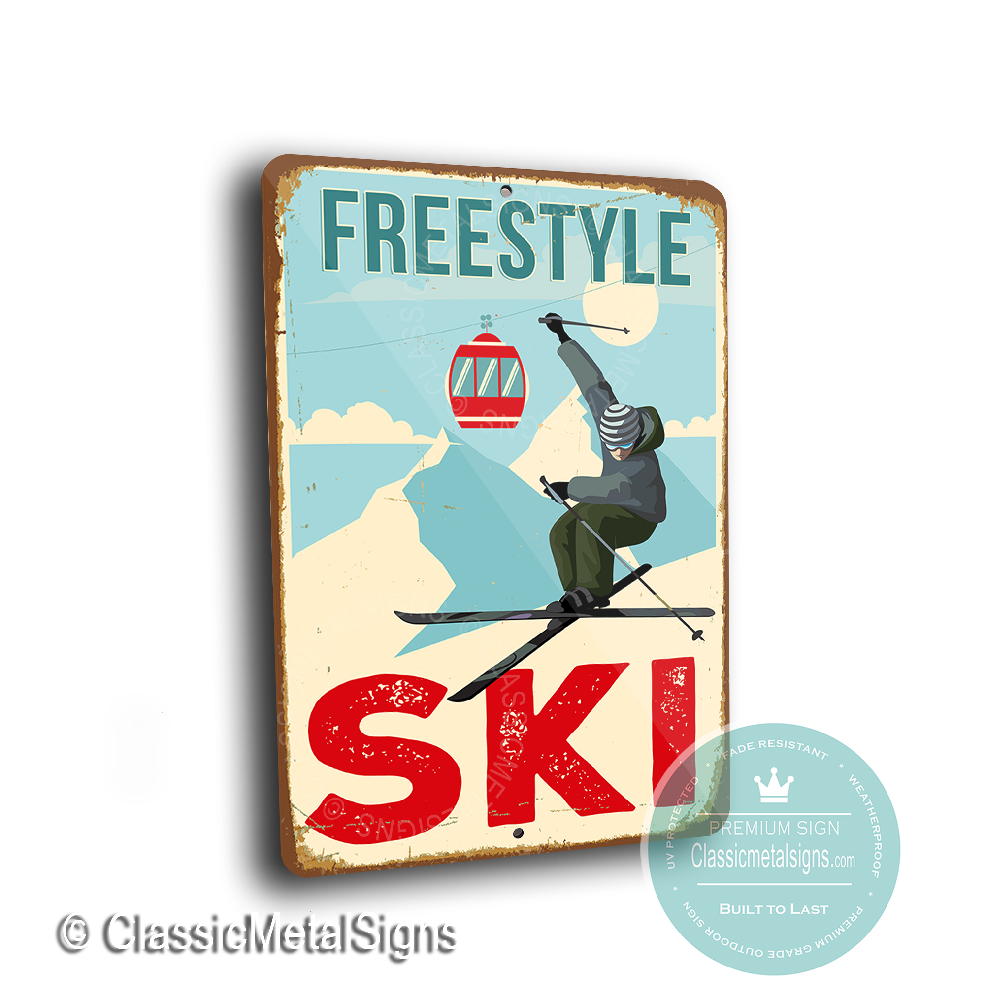 Freestyle Ski Signs