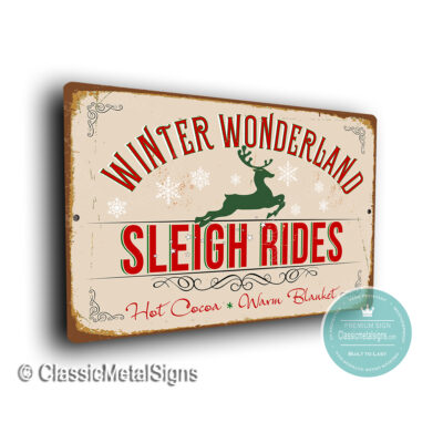 Sleigh Rides Sign