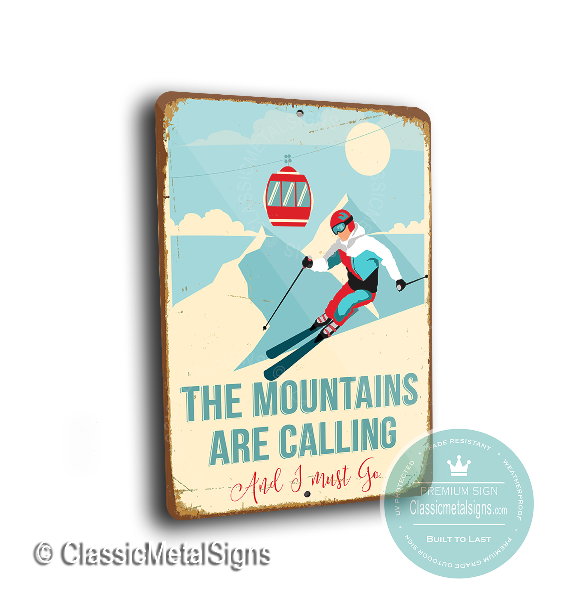 The Mountains are Calling Sign