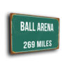 Ball Arena Signs