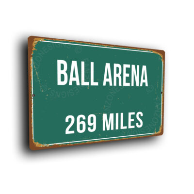 Ball Arena Signs