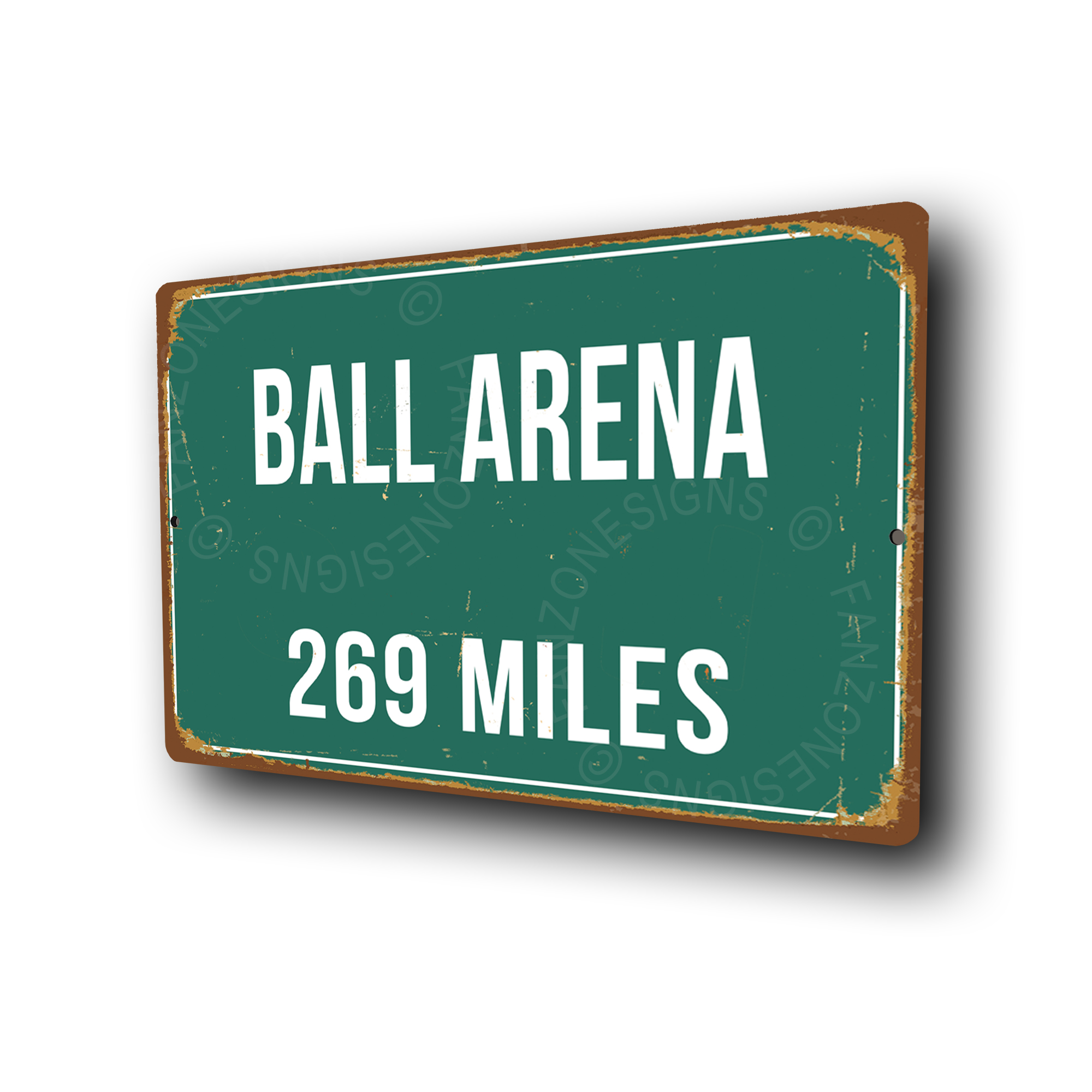 Ball Arena Sign, Gift for Colorado Avalanche Fan