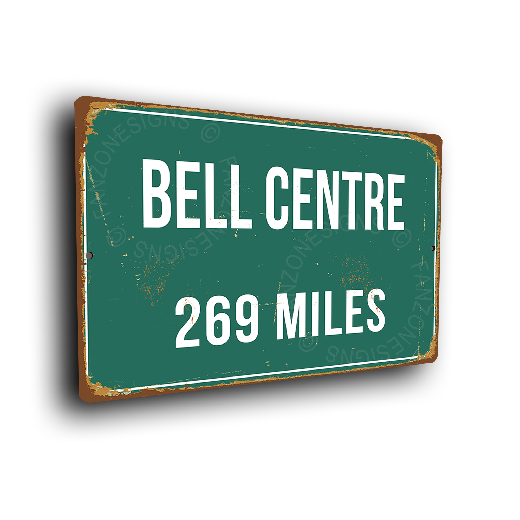 Bell Centre Miles Sign