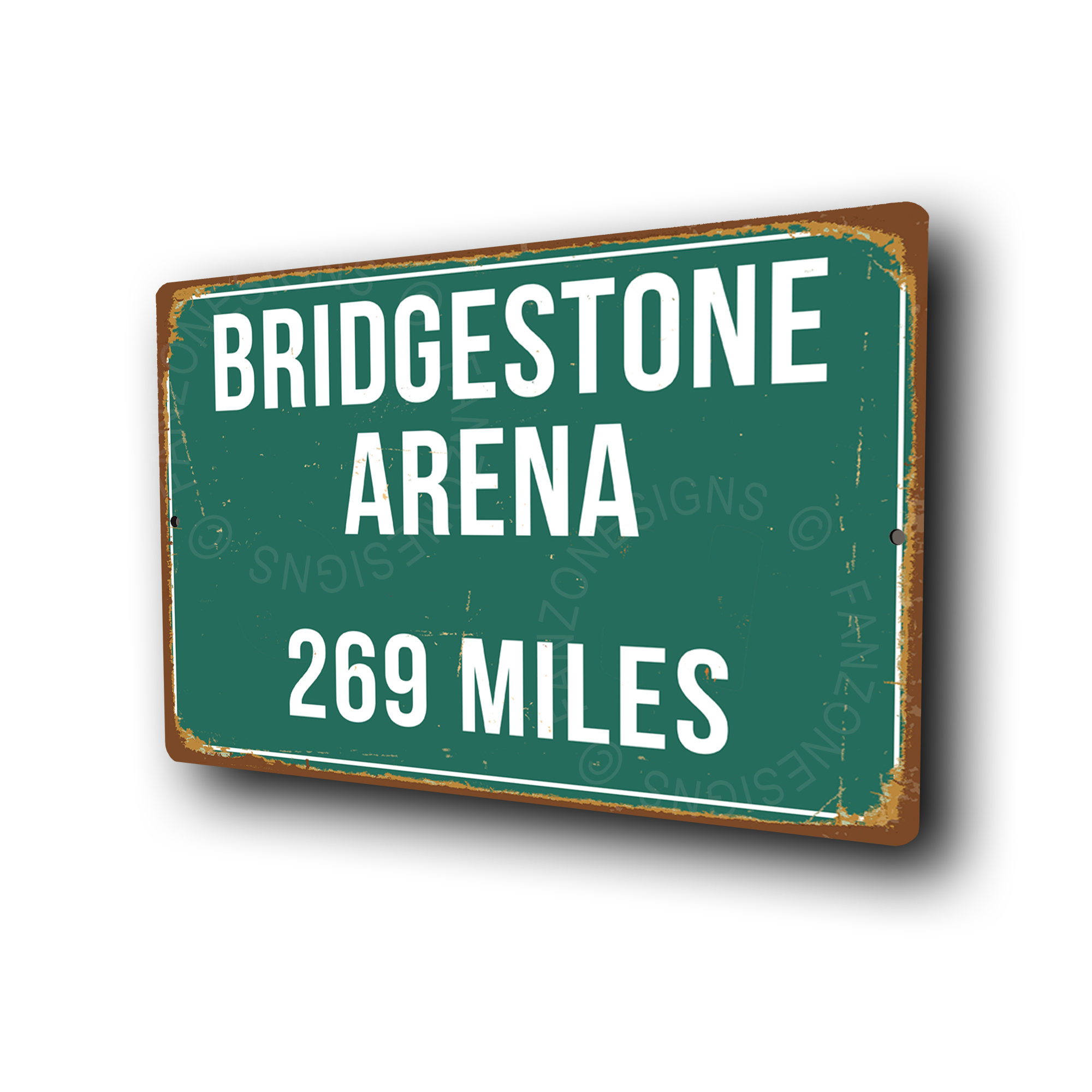 Bridgestone Arena Sign
