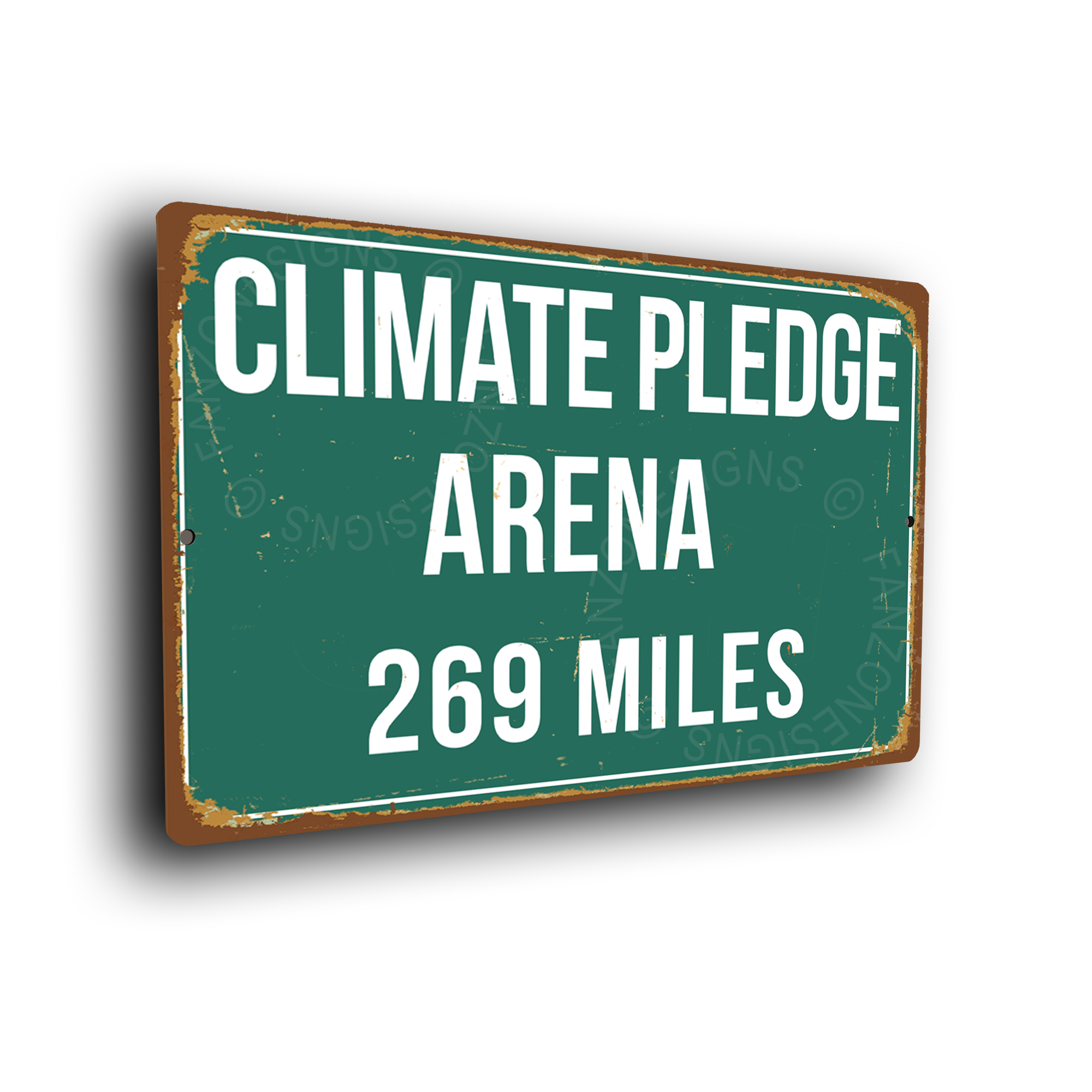 Climate Pledge Arena Signs