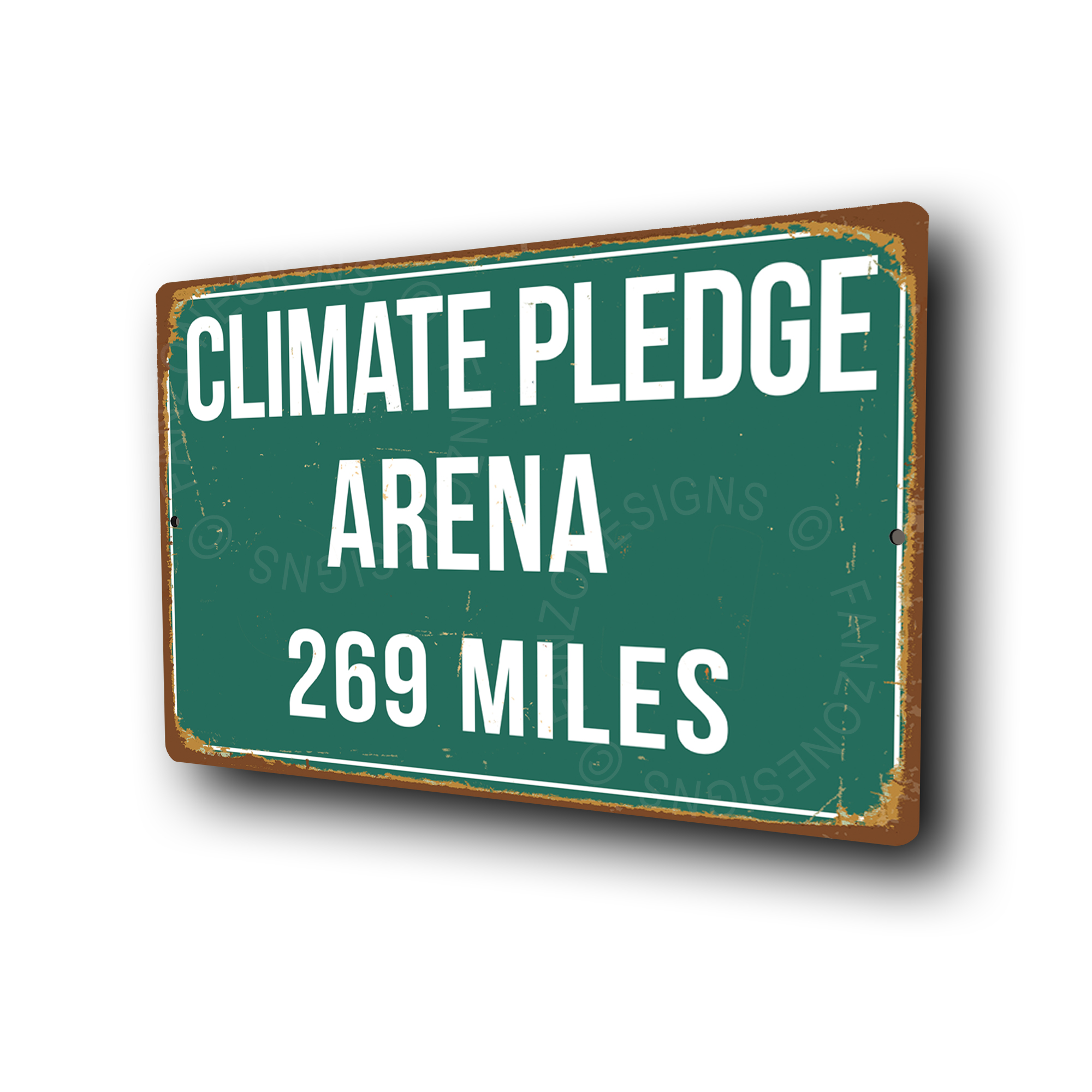 Climate Pledge Arena Sign