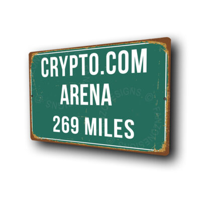 Crypto com Arena Sign