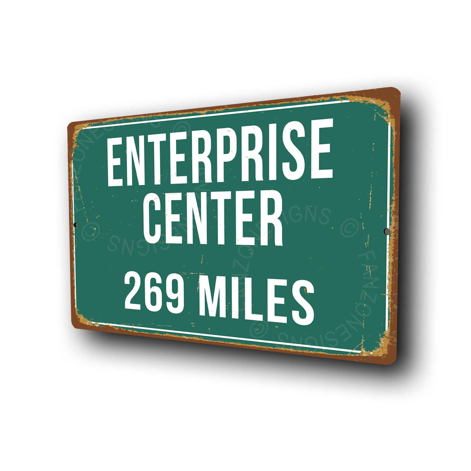 Enterprise Center Sign
