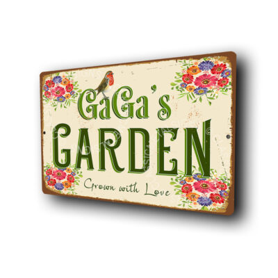 GaGa's Garden Sign