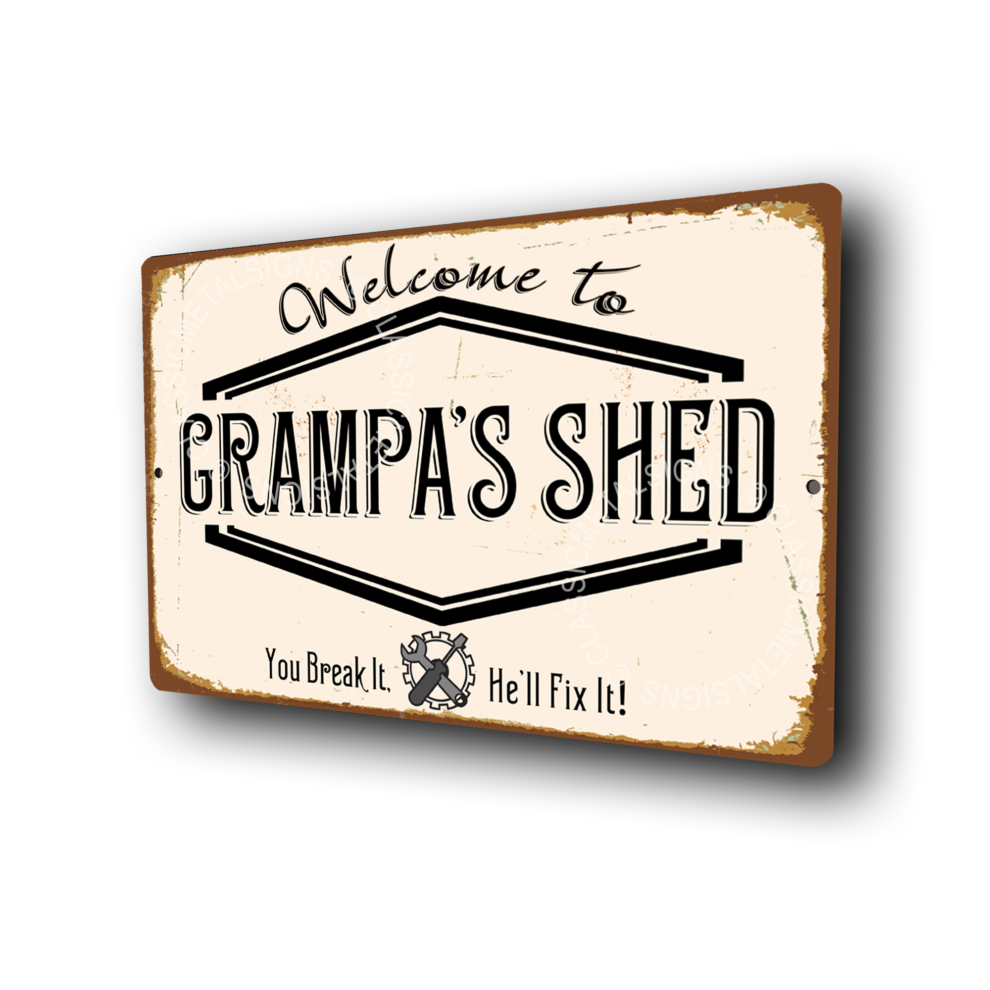 Grampa's Shed Sign