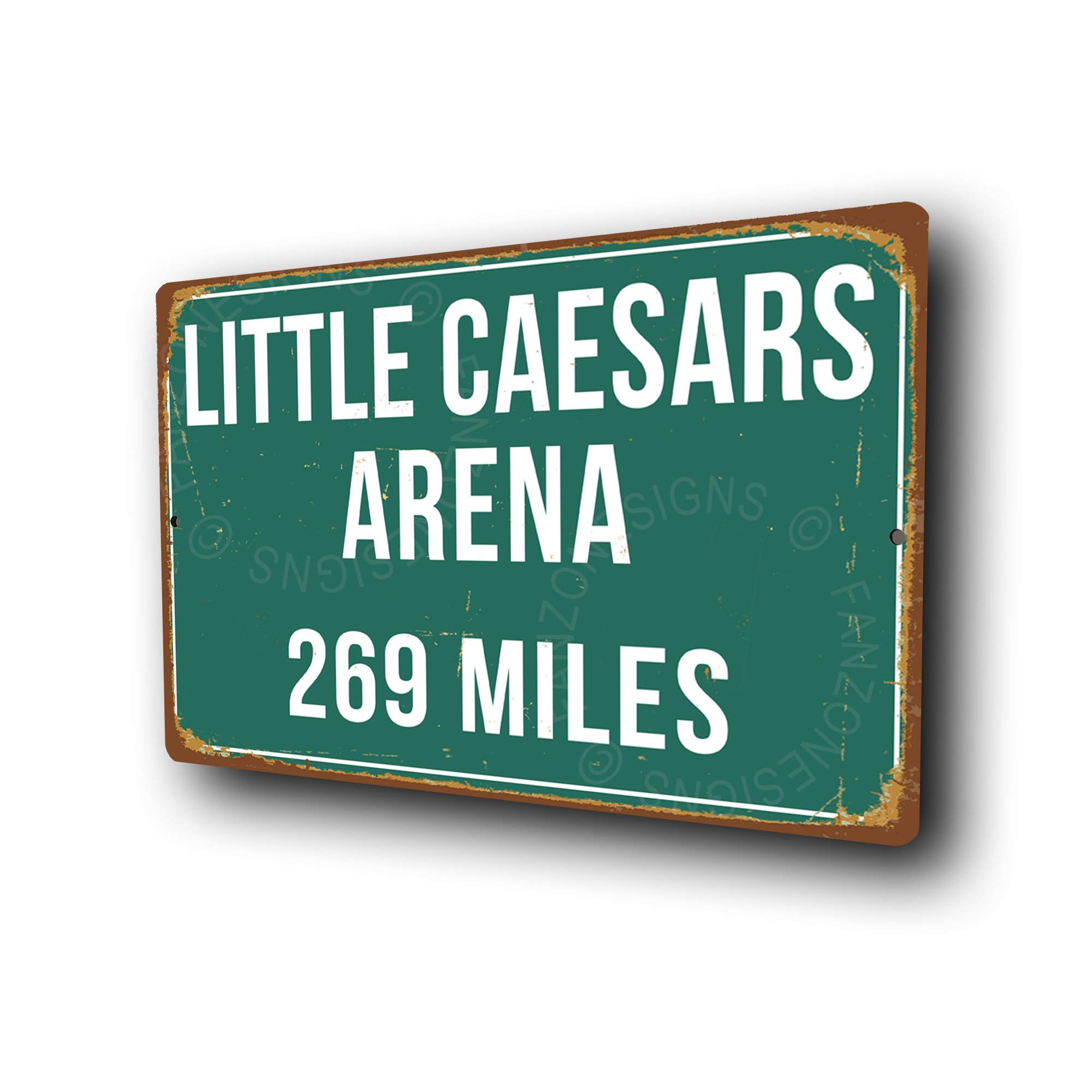 Little Caesars Arena Sign