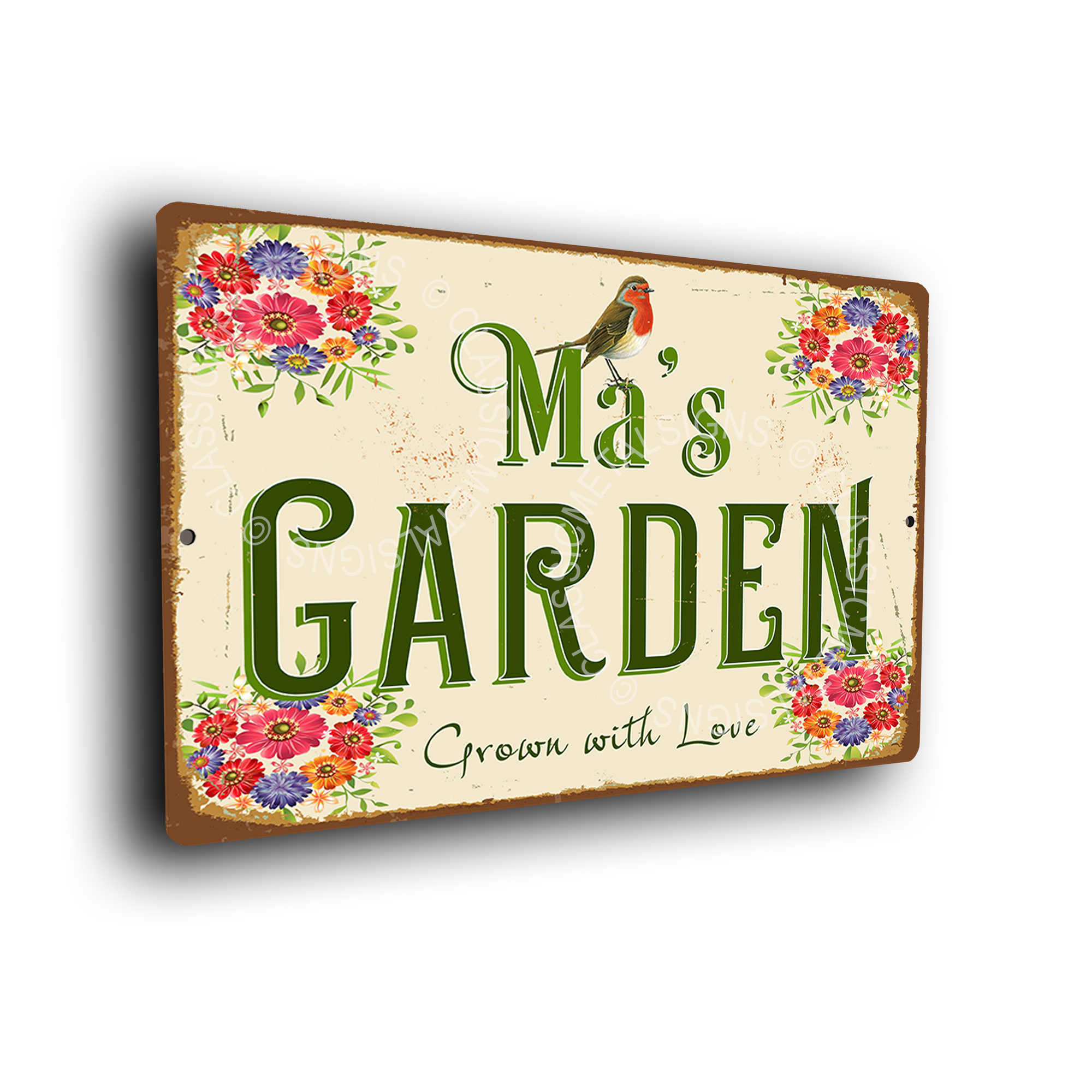 Ma's Garden Sign