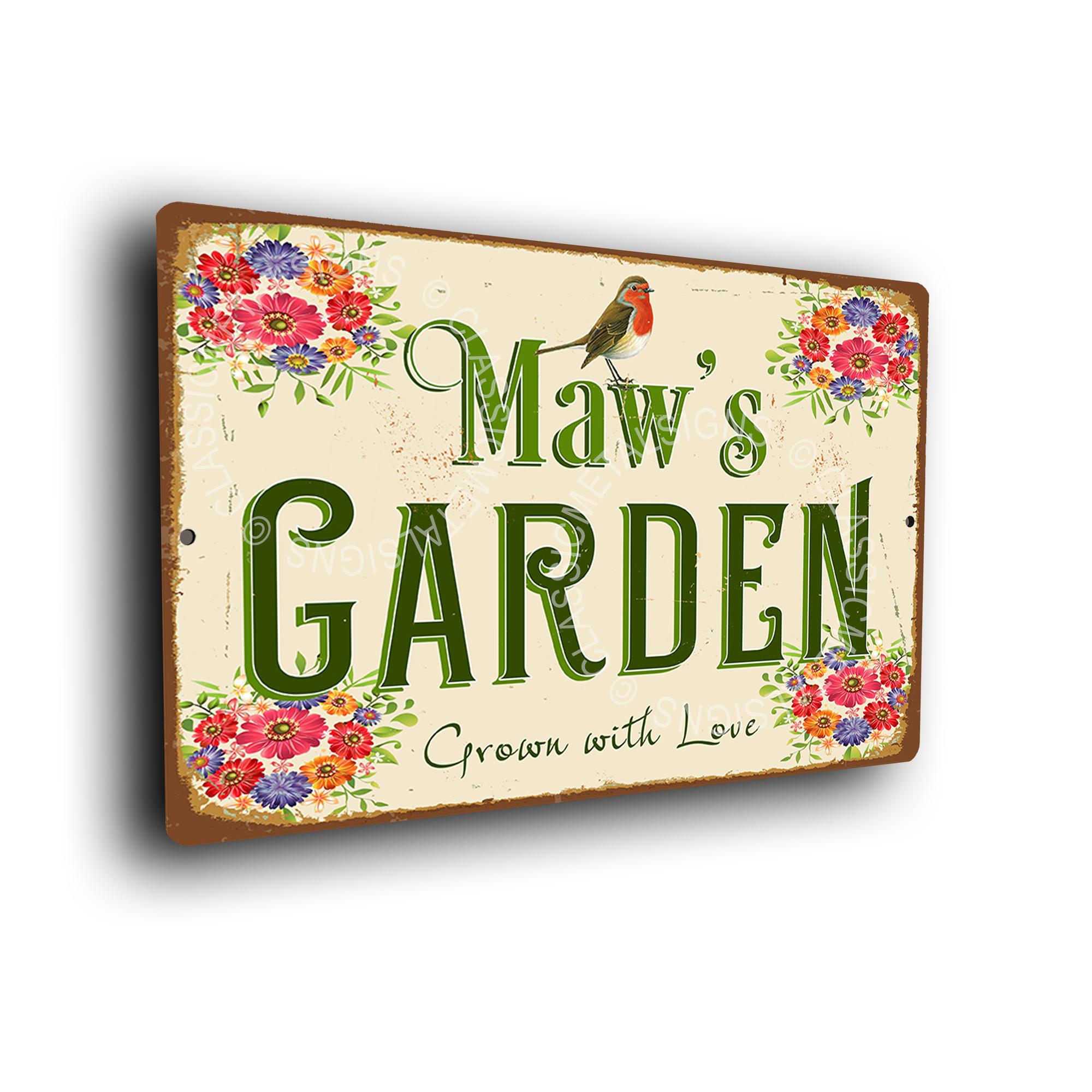 Maw's Garden Sign