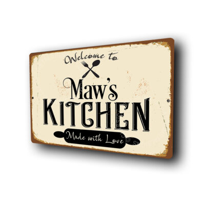 Maws Kitchen Signs