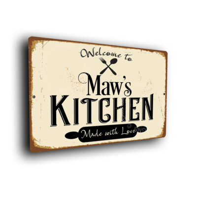 Maws Kitchen Sign