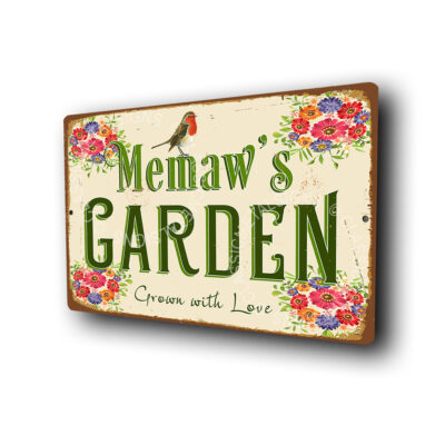 Memaw's Garden Signs