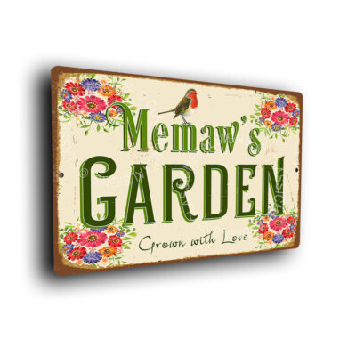 Memaw's Garden Sign
