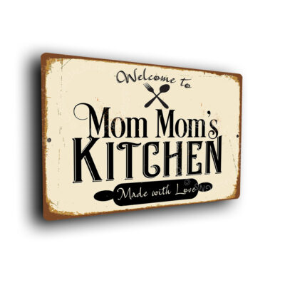 Mom Mom's Kitchen Sign