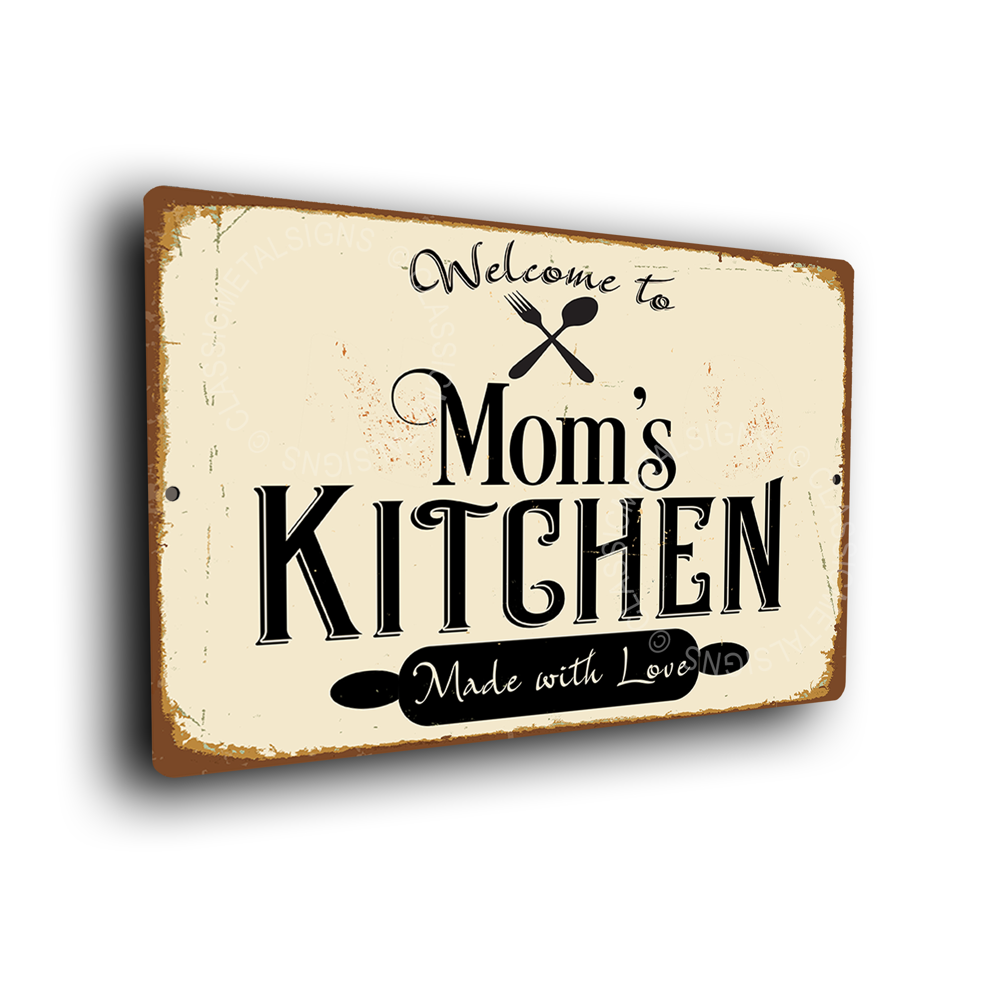 Mom's Kitchen Sign