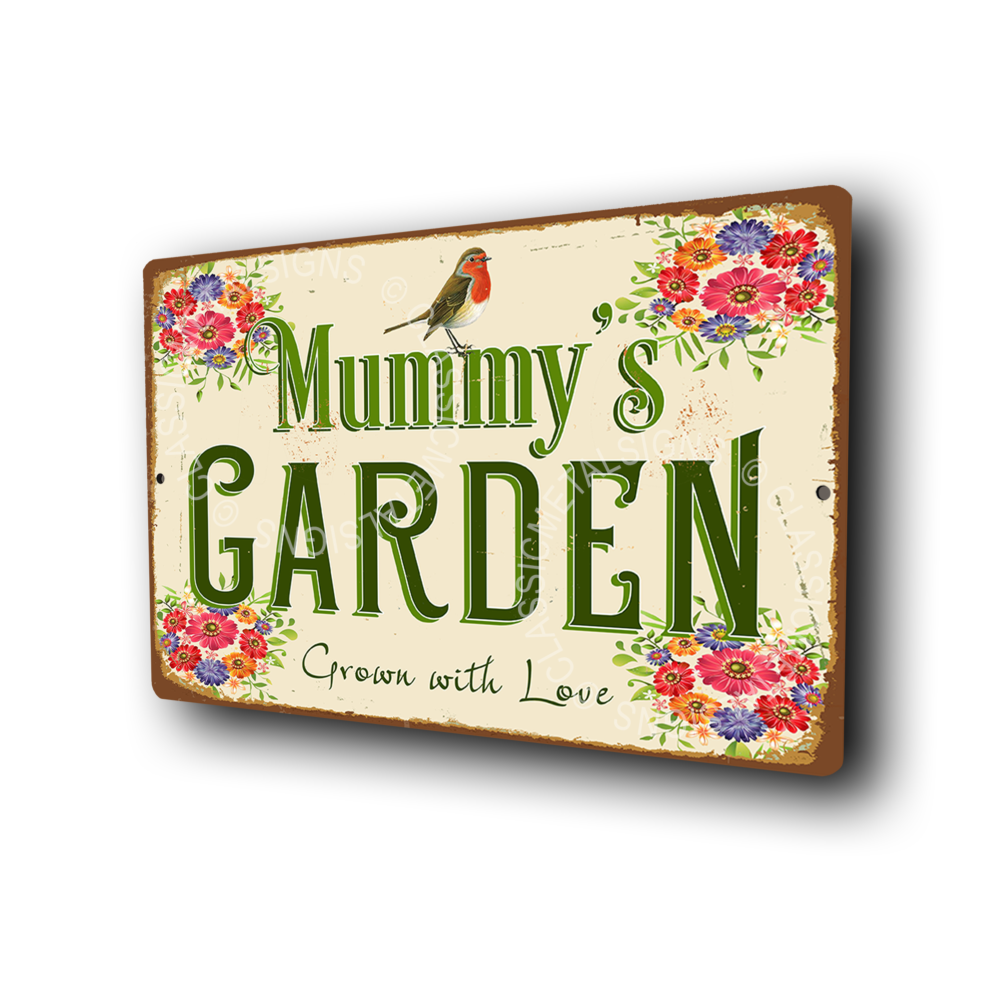 Mummy's Garden Signs