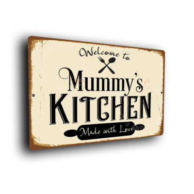 Mummy's Kitchen Sign