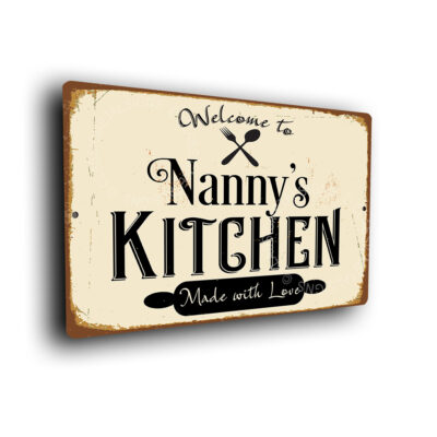 Nanny's Kitchen Sign