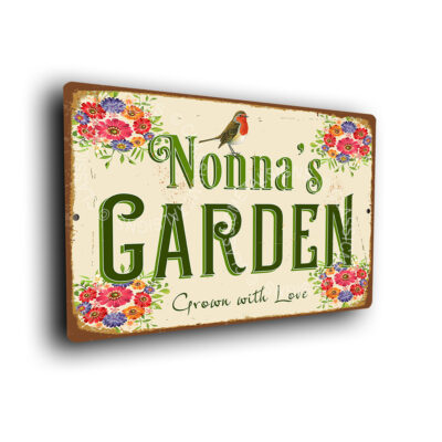 Nonna's Garden Sign