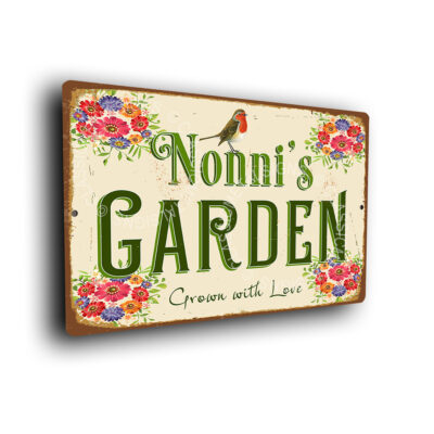 Nonni's Garden Sign