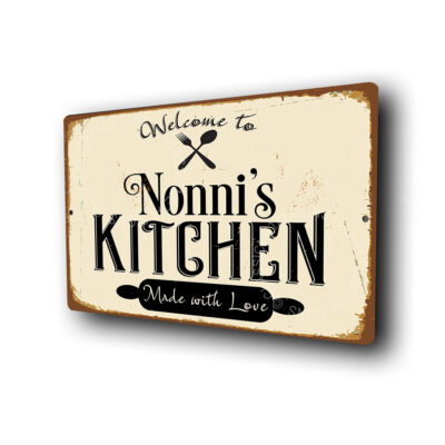 Nonni's Kitchen Signs