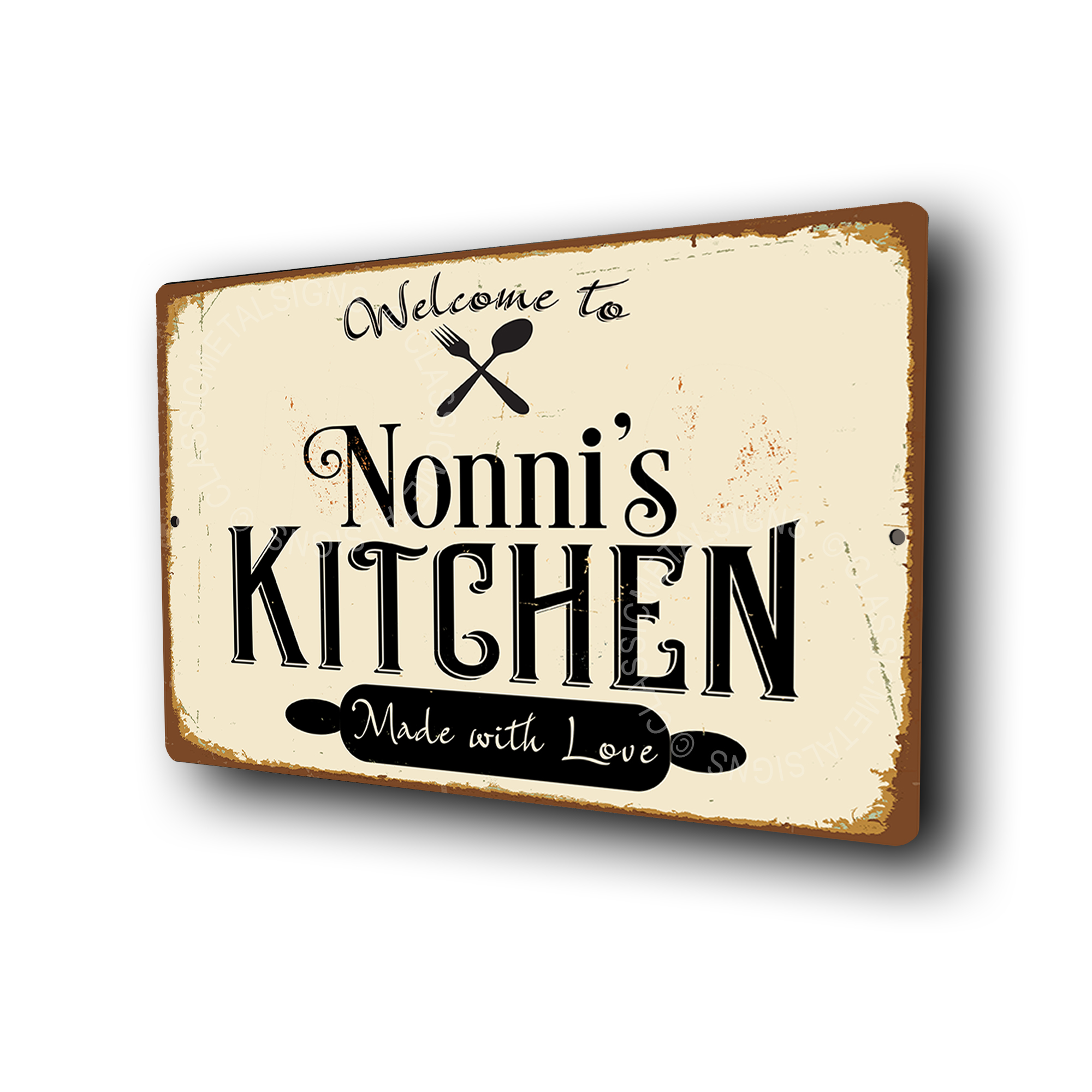 Nonni's Kitchen Signs