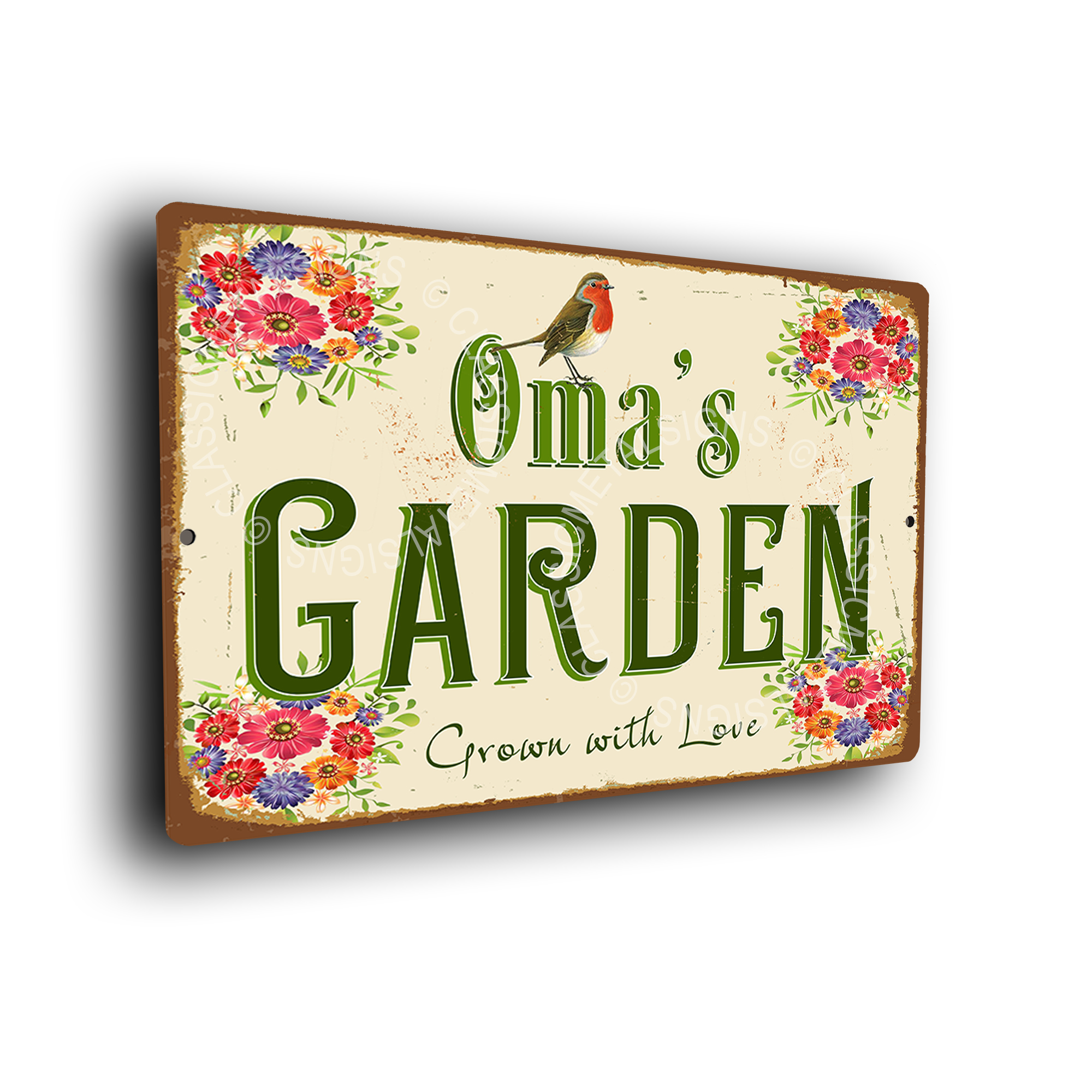 Oma's Garden Signs
