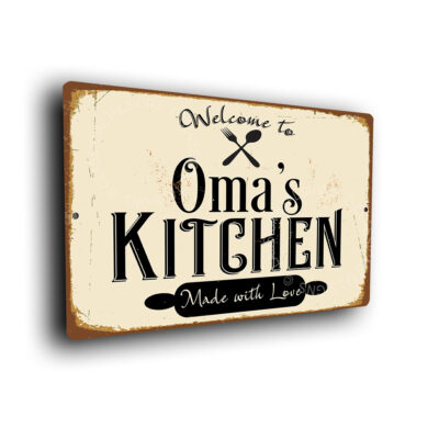 Oma's Kitchen Sign
