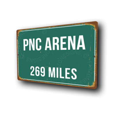 PNC Arena Sign