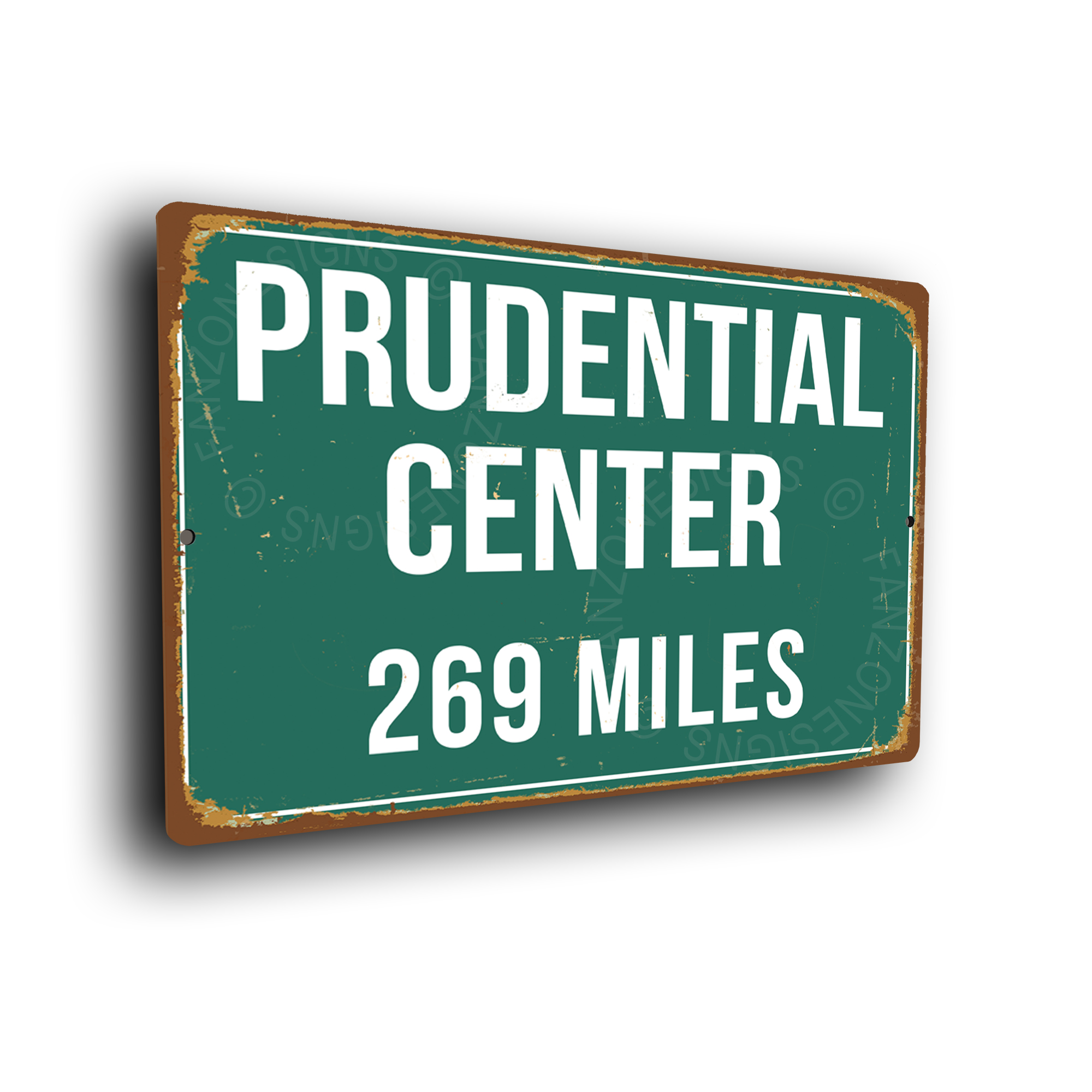 Prudential Center Sign