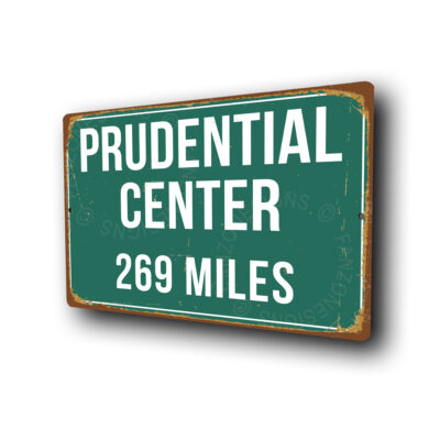 Prudential Center Sign