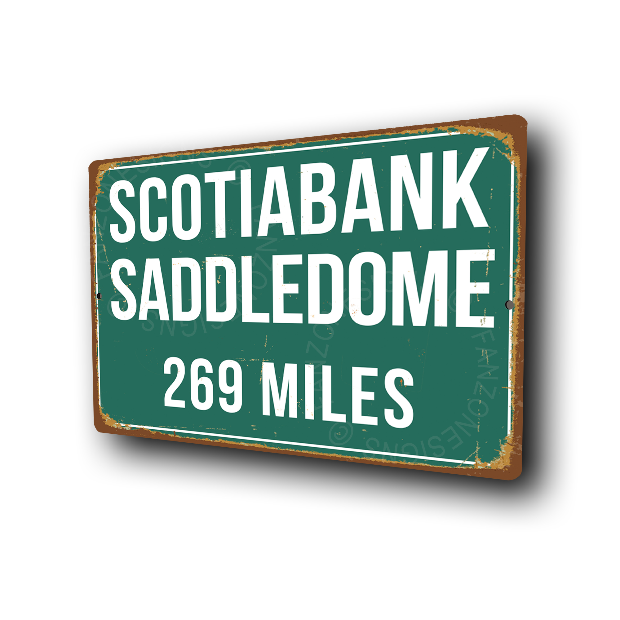 Scotiabank Saddledome Sign