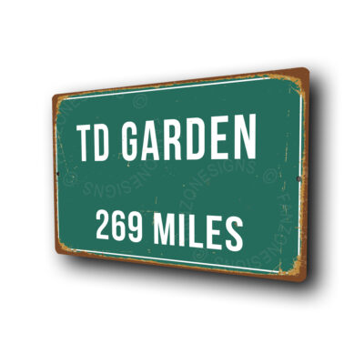 TD GARDEN SIGN