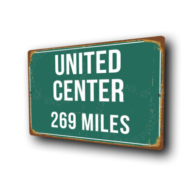 United Center Sign