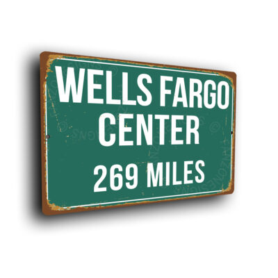 Wells Fargo Center Signs